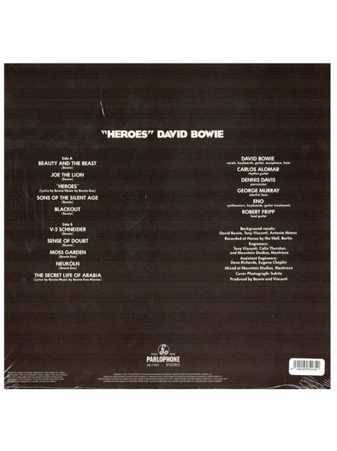 Vinilo - David Bowie - Heroes-1