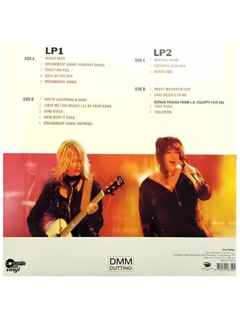 Vinilo - Heart - Dreamboat Annie Live-1