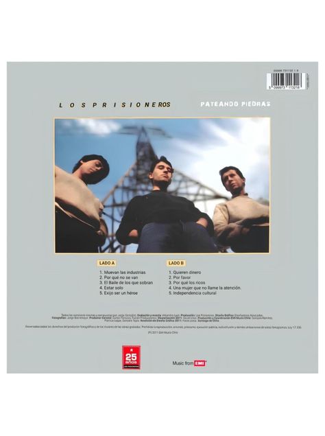 Vinilo - Los Prisioneros - Pateando Piedras-1