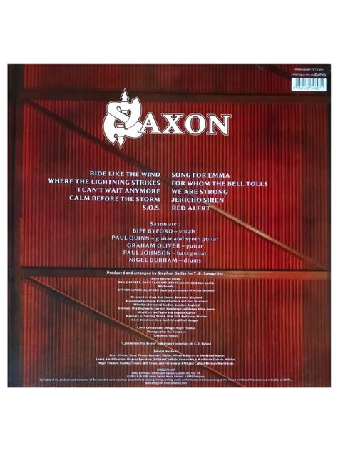 Vinilo - Saxon - Destiny-1