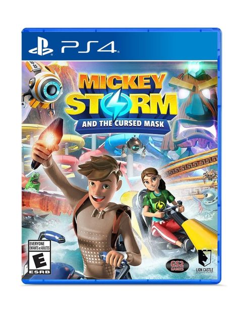 Videojuego Mickey Storm And The Cursed Mask - PS4-0