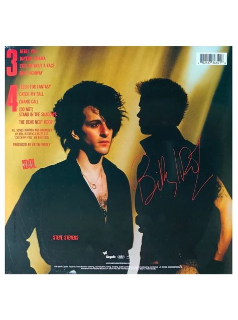 Vinilo - Billy Idol - Rebel Yell-1