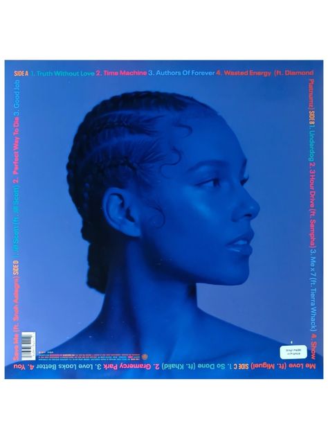 Vinilo - Alicia Keys - Alicia-1