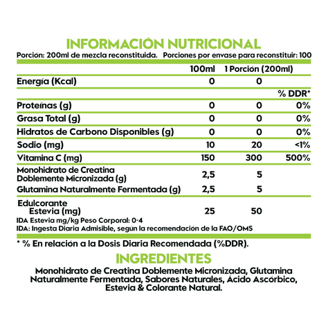 CREATINA Y GLUTAMINA 1KG LIMÓN SOUR - ITALO GROTTINI-1