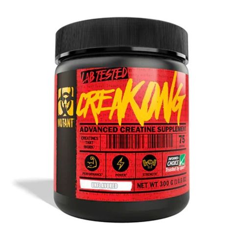 CREAKONG - CREATINA MONOHIDRATO - MUTANT 300GR-0
