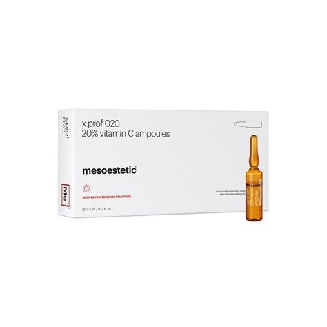 20 Ampollas De Silicio Organanico 1% - Mesoestetic-1