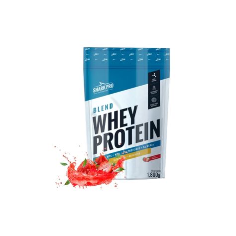 PROTEINA BLEND WHEY PROTEIN 1.8KG FRUTILLA - SHARK PRO-0