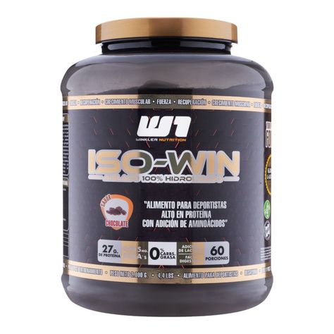 Proteína hidrolizada Iso Win Chocolate 2 kg 60sv - Winkler Nutrition-0