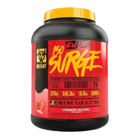 Proteina Iso Surge 5 Libras - Mutant - Frutilla-0