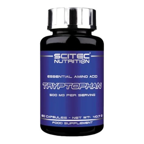 Triptofano 60 mega cápsulas - Scitec-0