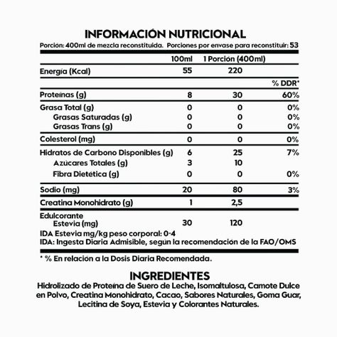 CREATINA MONOHIDRATADA 300 GR - PACK MASS GAINER AGRESIVO - CREMA DE GALLETAS-1