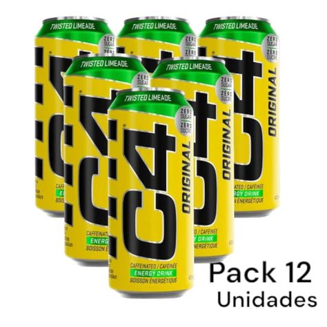 pack 12 energeticas c4 473ml  c/u cellucor - Twisted limeade-0