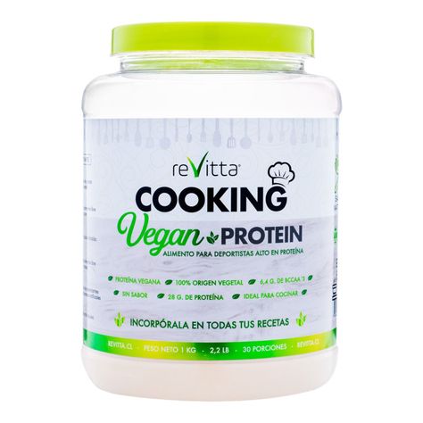 Proteina Vegana para cocinar Cooking Vegan Protein 1 kg. Revitta-0