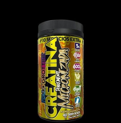 Proteina Vegana73s Vainilla + Creatina Mango 40sv-2