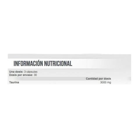 Taurina 90 capsulas - Scitec Nutrition-1