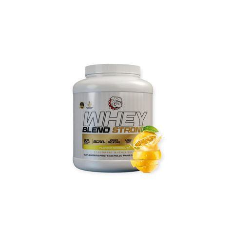 PROTEINA WHEY BLEND 2KG MARACUYA - STRONGEST-0