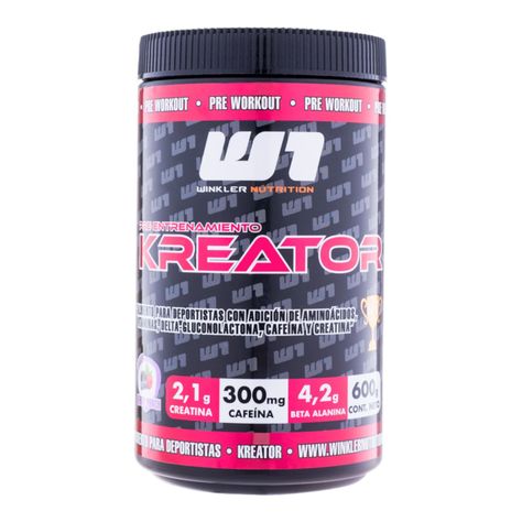 Pre Entreno Kreator sabor Berry 600 grs.- 30sv - Winkler Nutrition-0