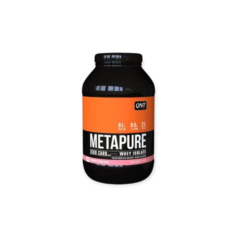 PROTEINA METAPURE ISO WHEY ZERO 908GR FRUTILLA BANANA - QNT-0