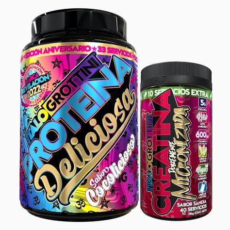 Proteína Whey Deliciosa 2,3 Lb + Creatina 40sv Sandía-0
