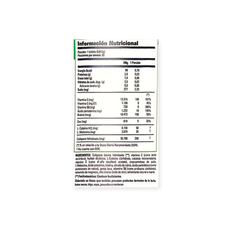 BIOTINA COLAGENO 60 TABLETAS - SUNVIT-1