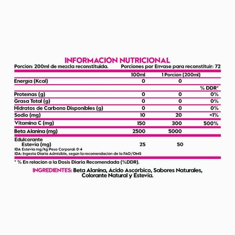 Beta Alanina Alto Rendimiento 390g 72sv Manzana Asombrosa - Italo Grottini-1
