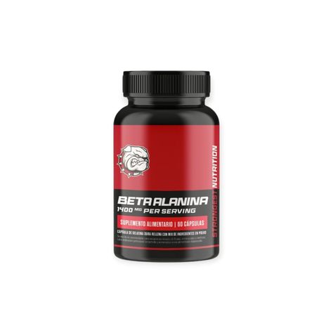 BETA ALANINA 1400MG 60 CAPSULAS - STRONGEST-0