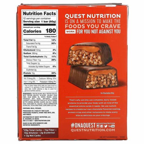 Quest hero protein bar - box 12 barras-2