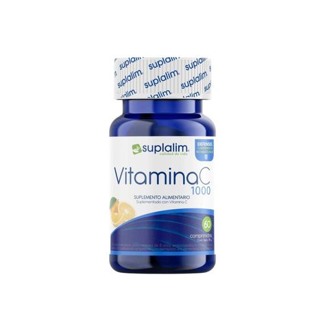 VITAMINA C 1000MG 60 COMPRIMIDOS - SUPLALIM-0