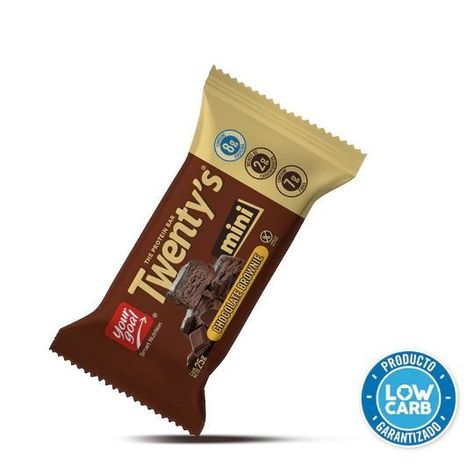 Box 5 Barritas Twenty's Mini Chocolate Brownie - Your Goal-1