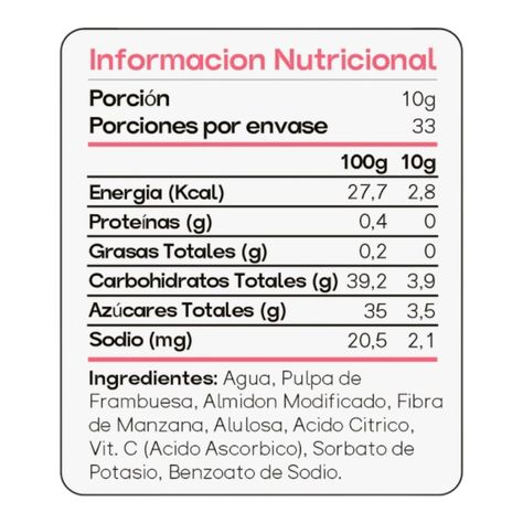 SAUCE 330G – CHEF PROTEIN RAPSBERRY-1