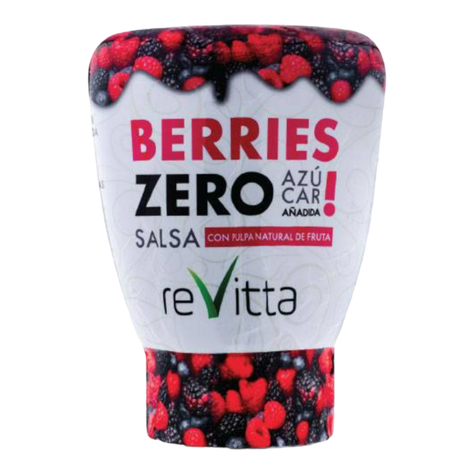 SALSA ZERO REVITTA 330GR SABOR BERRIES-0