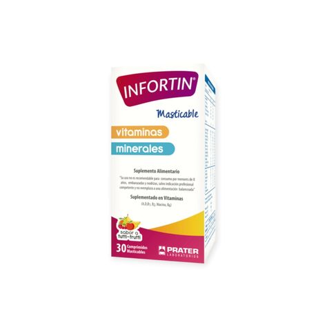 INFORTIN MASTICABLE 30 COMPRIMIDOS - INFOR -0