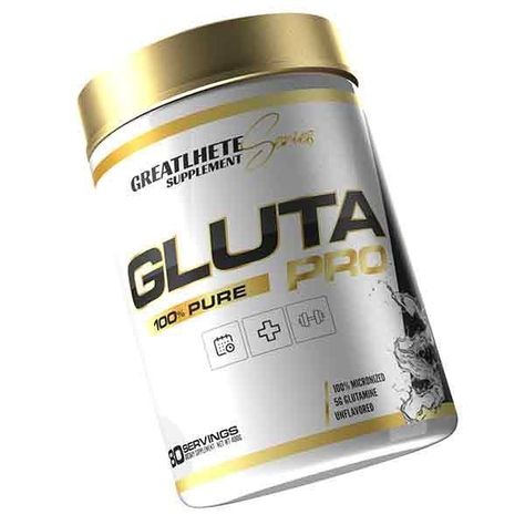GLUTAMINA 100 PURE PRO - 80sv 400gr - GREATLHETE-0