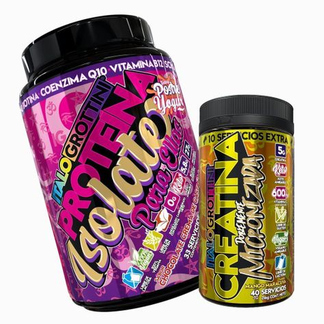 Proteína Para Ellas Castaña + Creatina 40sv Mango-0