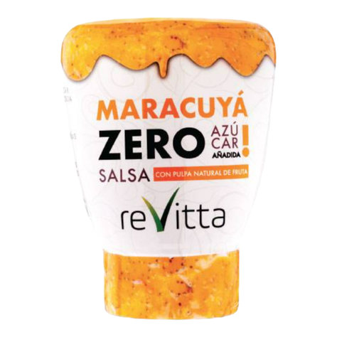 SALSA ZERO REVITTA 330GR SABOR MARACUYÁ-0