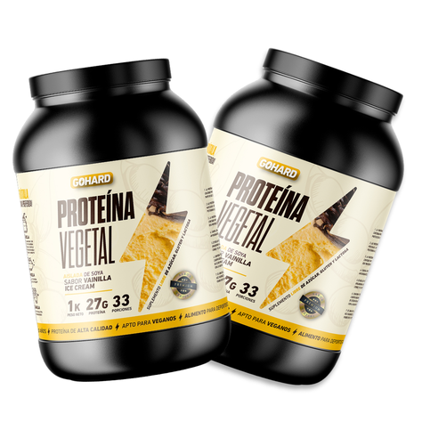 Pack 2 proteinas Gohard - Vainilla  - Vainilla-0