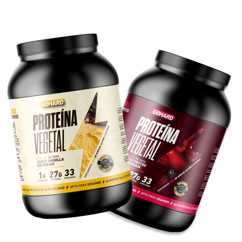 Pack 2 proteinas Gohard - Vainilla  - F. bosque-0