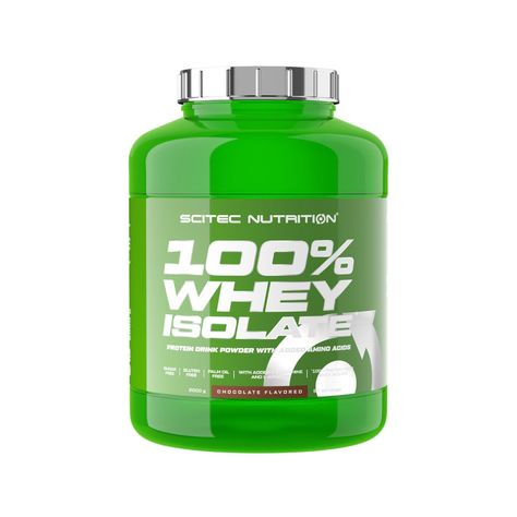 Proteína 100 Whey isolate 2kg - 80 servicios -Scitec Nutrition Chocolate-0
