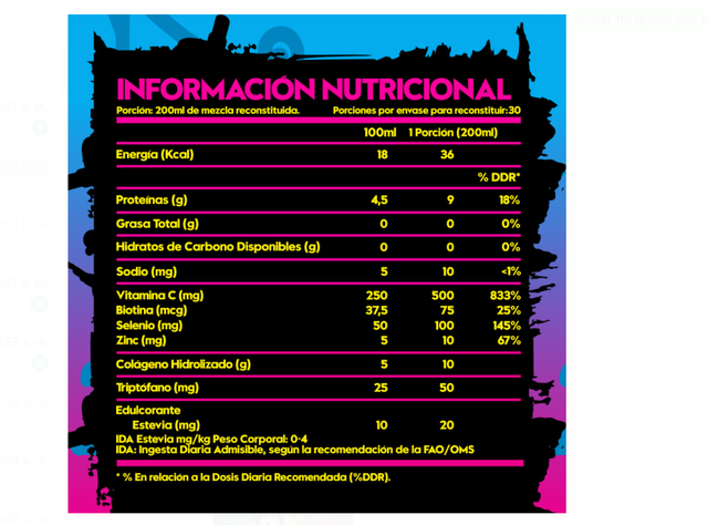 Peptidos colagenos hidrolizado - Italo Grottini - 30 servicios Arándano fresh-1
