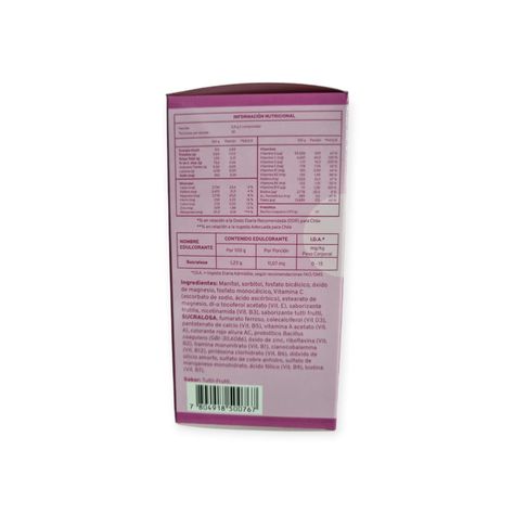 PRO KIDS PROBIOTICOS VITAMINAS Y MINERALES 30 COMPRIMIDO MASTICABLES - INFOR-1
