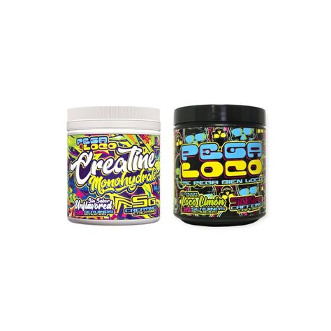 Pack Creatina Monohidratada + Pre Entreno - PegaLoco-0
