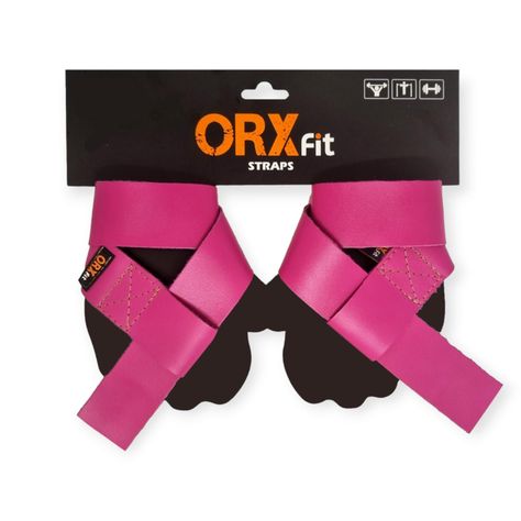 STRAPS PARA PESAS CLASSIC ROSADO  -  ORXFIT-0