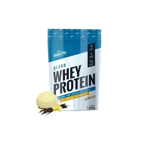 PROTEINA BLEND WHEY PROTEIN 1.8KG VAINILLA - SHARK PRO-0