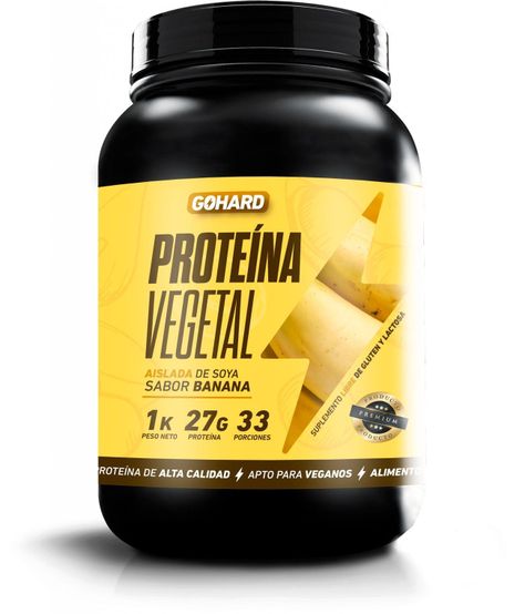 PROTEÍNA VEGETAL - 33 Servicios - GOHARD- BANANA-0