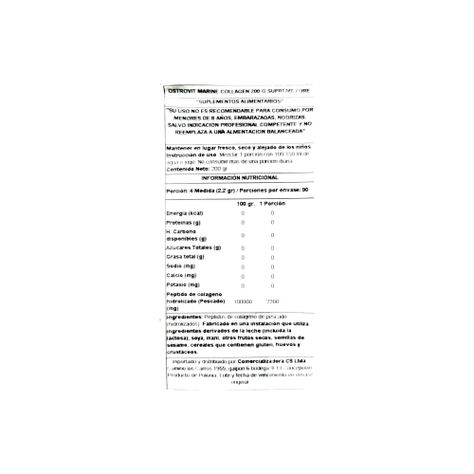 COLAGENO MARINO NATURAL 200GR - OSTROVIT-1