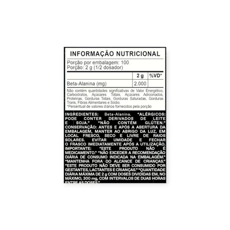 Beta Alanine 100%pure 200gramos - Atlhetica-1