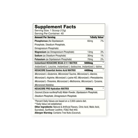 AMINO OXY 6 40 SERVICIOS 480GR PASSION FRUIT PUNCH - HEXACORE-1