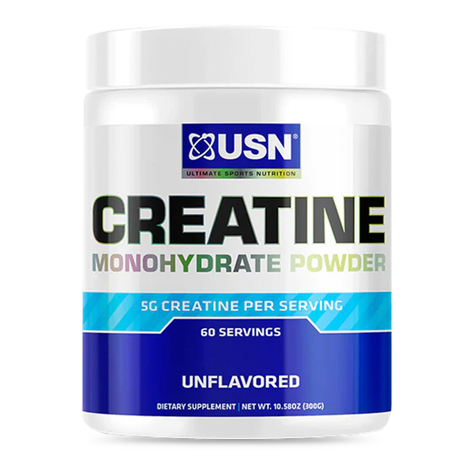 CREATINA MONOHIDRATO 300GR - 60 SV - USN-0