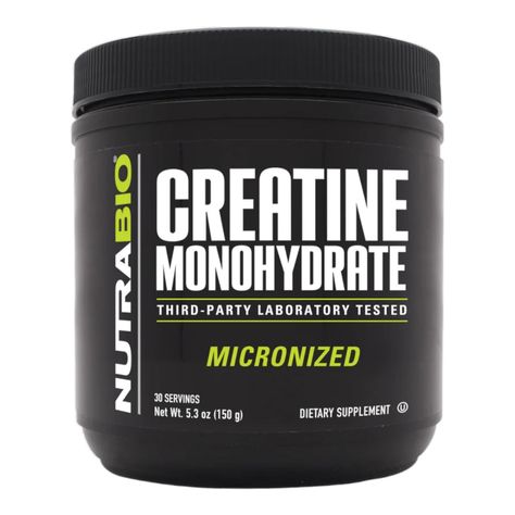 CREATINA MONOHIDRATADA - NUTRABIO - 150GR - 30 SV-0