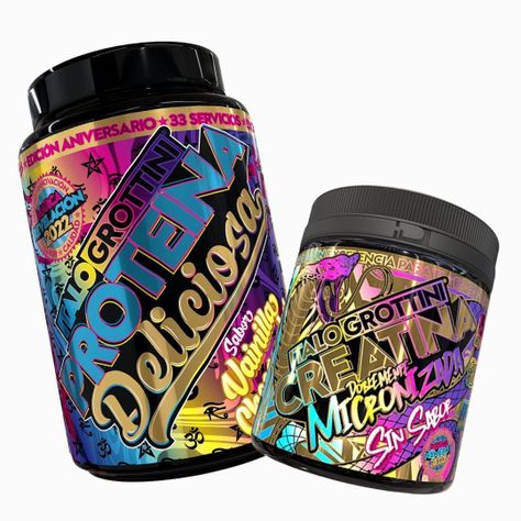 PROTEINA WHEY VAINILLA  2.3 LB PACK CREATINA MONOHIDRATO 300GR 60 SV-0